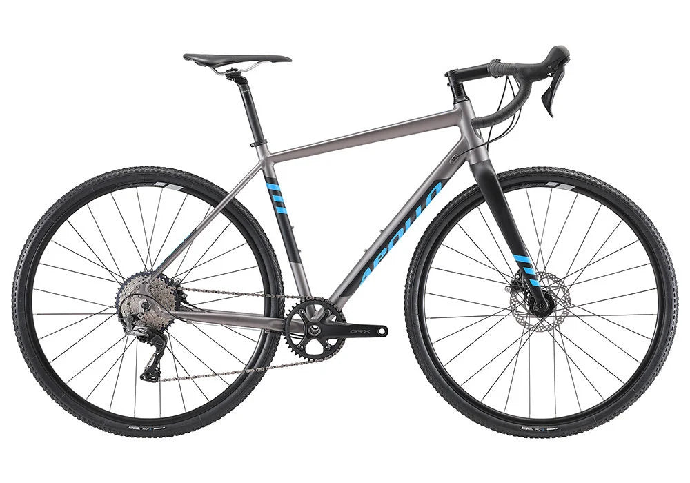 Apollo Scout 21X Matte Charcoal/Black/Blue - Ashburton Cycles