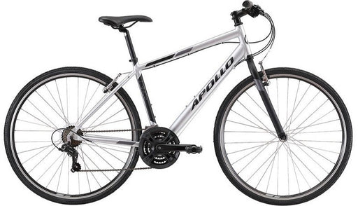 Apollo Trace 10 Silver/Black - Ashburton Cycles